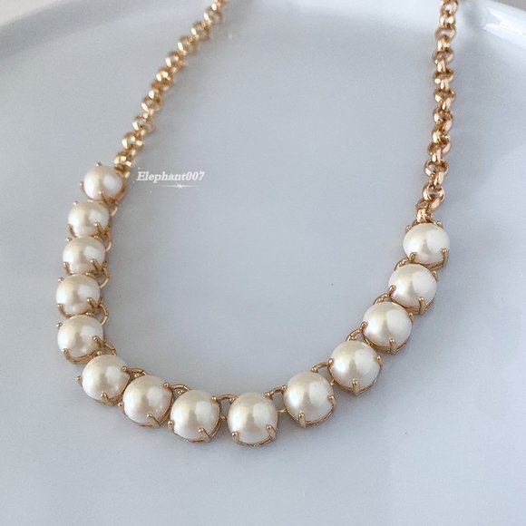 Kate Spade white pearl necklace - Picture 4 of 4